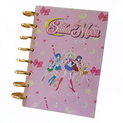 Cuaderno de Discos A5 Sailor Moon Crystal