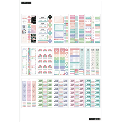 Happy Planner - Sticker Book - Mental Health