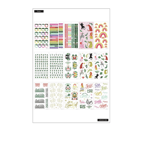 Happy Planner - Sticker Book - Jungle Vibes