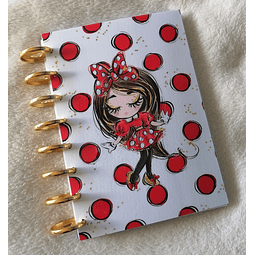 Cuaderno A5 - Red Dots Minnie