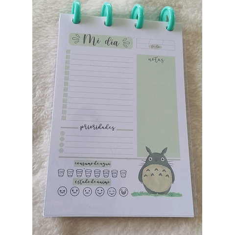 Planificador Diario A6 - Totoro