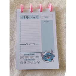 Planificador Diario A6 - Stitch