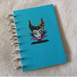 Cuaderno A5 - Villanas Disney - Maléfica