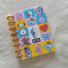 Cuaderno A5 - BTS - BT21 2