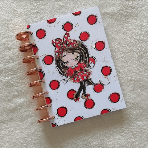 Cuaderno A5 - Red Dots Minnie