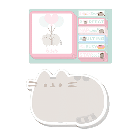 Set de notas adhesivas Pusheen Heart