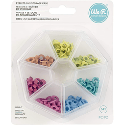 We R - Ojetillos y caja de almacenamiento colores brillantes