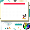 Flashcard - Mickey Fichas Bibliográficas