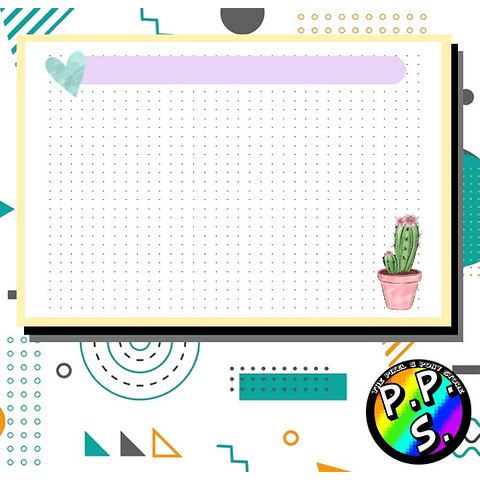 Flashcard - Cactus 4 Fichas Bibliográficas