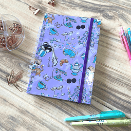 Cuaderno A5 - Chic Morado