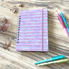 Cuaderno A5 - Líneas Rosa