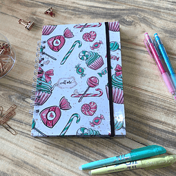 Cuaderno A5 - Muffin Pink