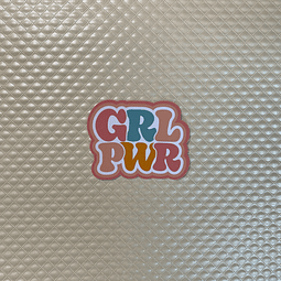 Sticker Girl Power