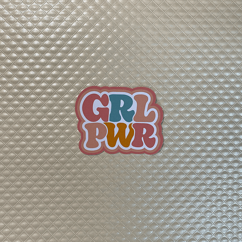Sticker Girl Power