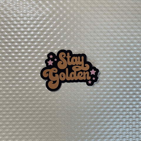 Sticker Stay Golden