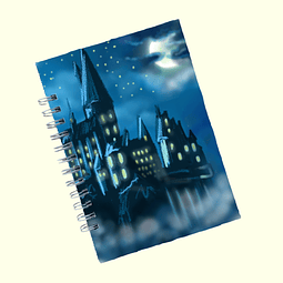 Cuaderno A5 - Harry Potter Castillo Hogwarts