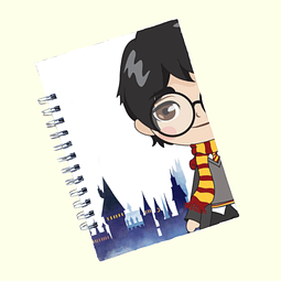 Cuaderno A5 - Harry Potter Caricatura