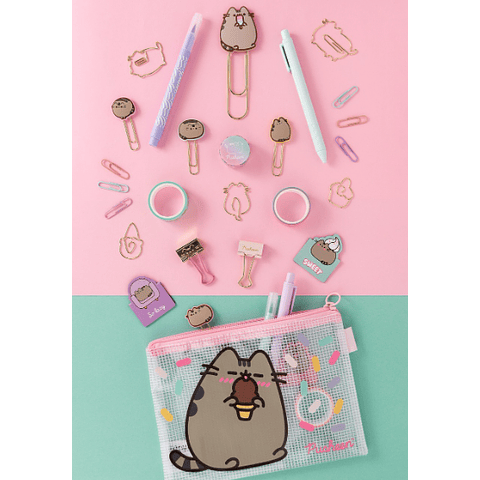 Mooving Pusheen Washi Stickers Redondos 100 unidades