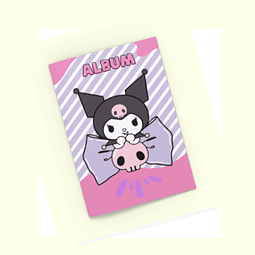 Álbum con Láminas de Stickers - Sanrio Kuromi