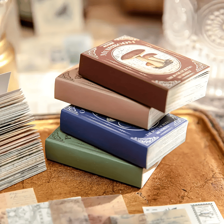 Mini libro de Stickers con láminas decorativas - Retro Memories 3