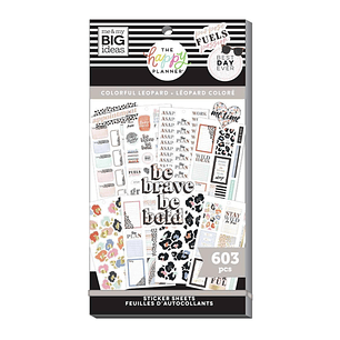 Happy Planner - Sticker Book - Colorful Leopard
