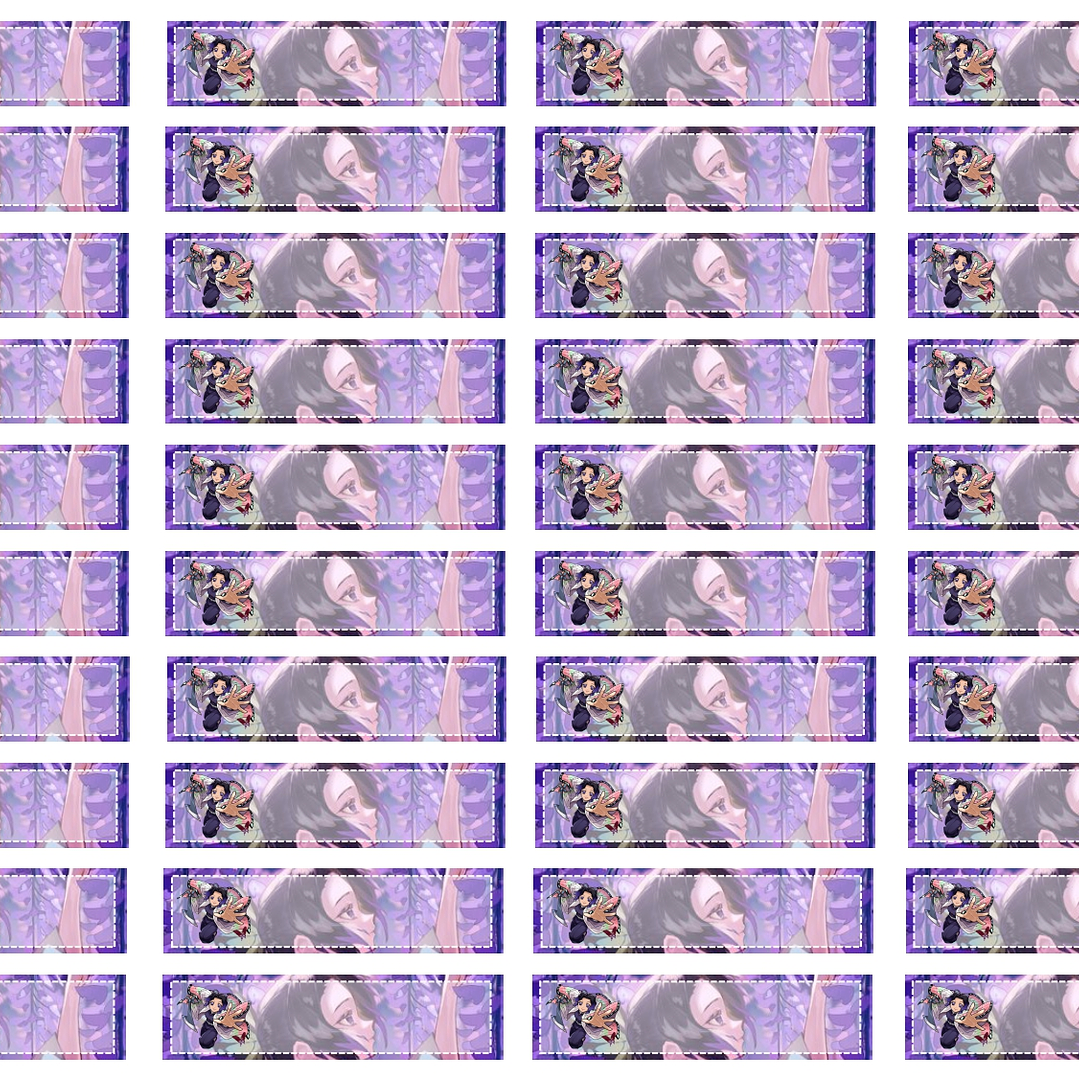 Set Etiquetas Escolares Demon Slayer Shinobu 3