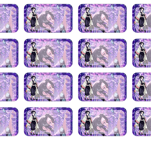 Set Etiquetas Escolares Demon Slayer Shinobu