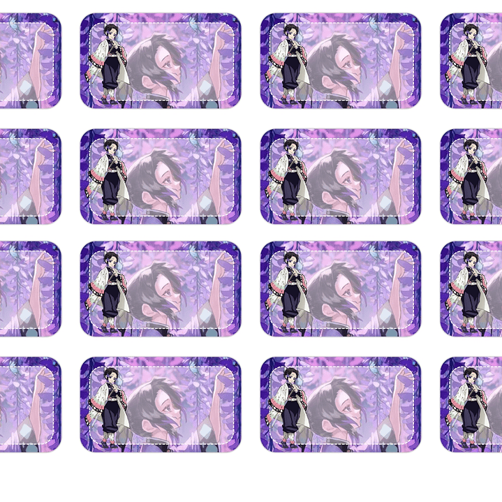 Set Etiquetas Escolares Demon Slayer Shinobu 1