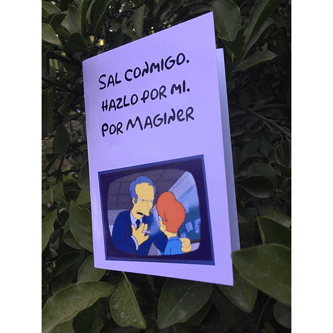 Tarjeta De Amor Ñoño - Maginer