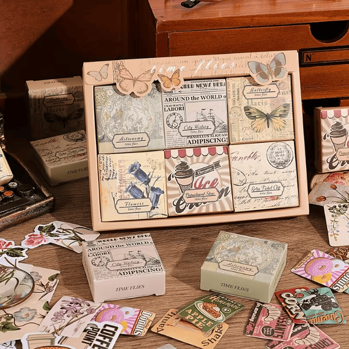 Set Stickers Decorativos En Cajita 50 unidades 2