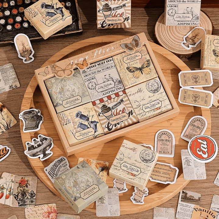 Set Stickers Decorativos En Cajita 50 unidades 3