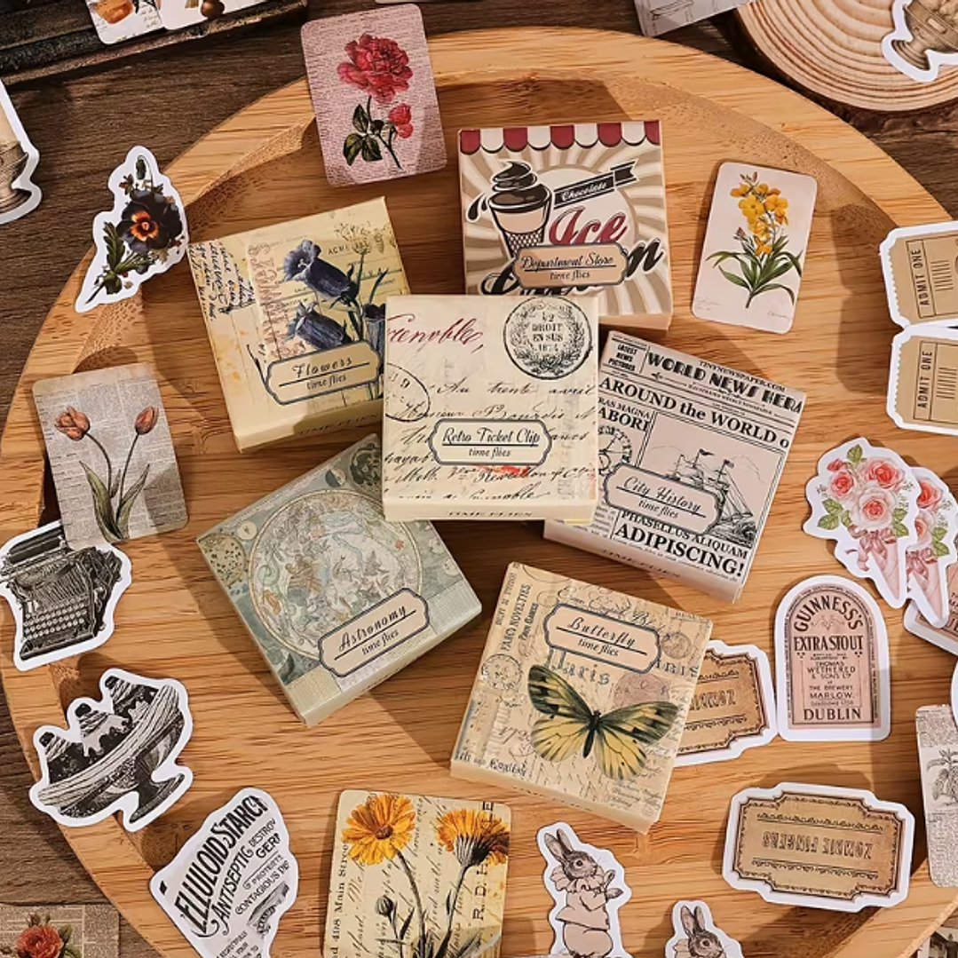 Set Stickers Decorativos En Cajita 50 unidades 7