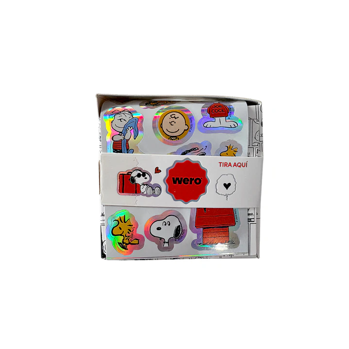 Snoopy Cubo de Stickers 2