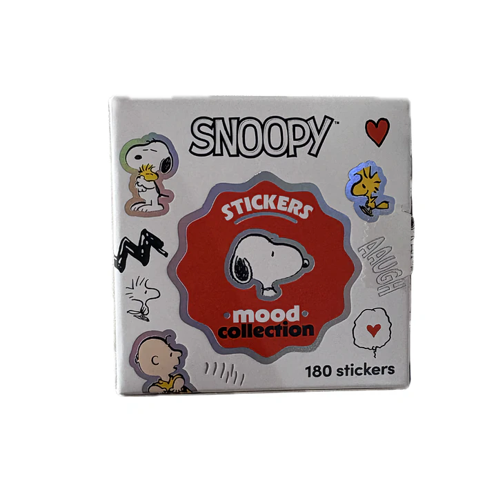 Snoopy Cubo de Stickers 1