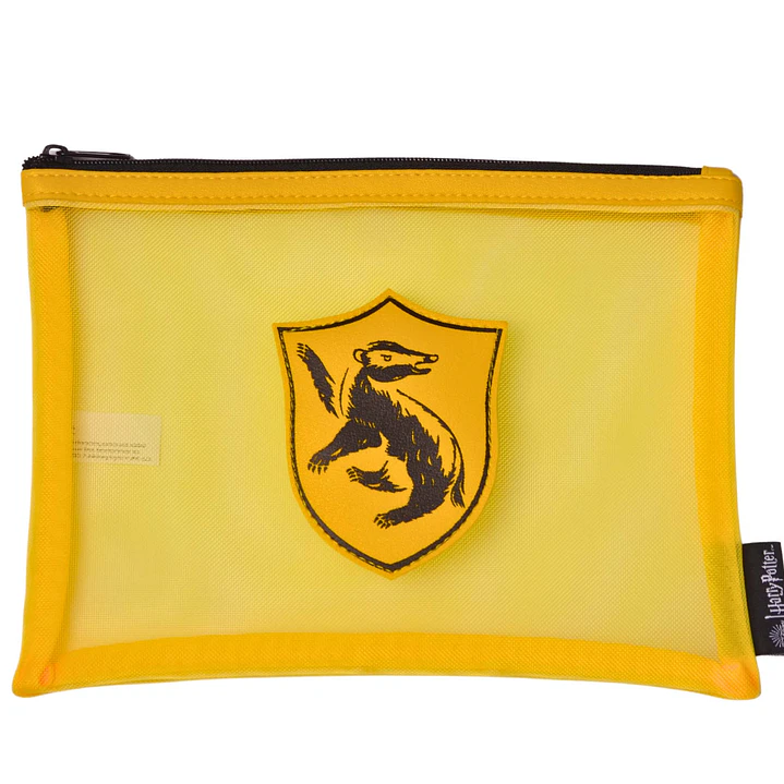 Harry Potter Estuche Mesh con Logos de las Casas 3