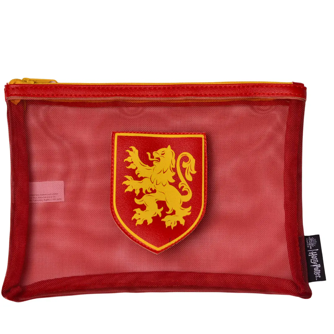 Harry Potter Estuche Mesh con Logos de las Casas 1