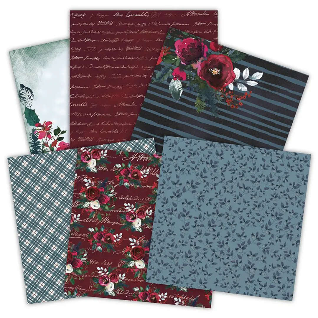 Set Papeles Decorativos The Scent of Roses 4