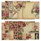 Set Papeles Decorativos Vintage Rose - Miniatura 2