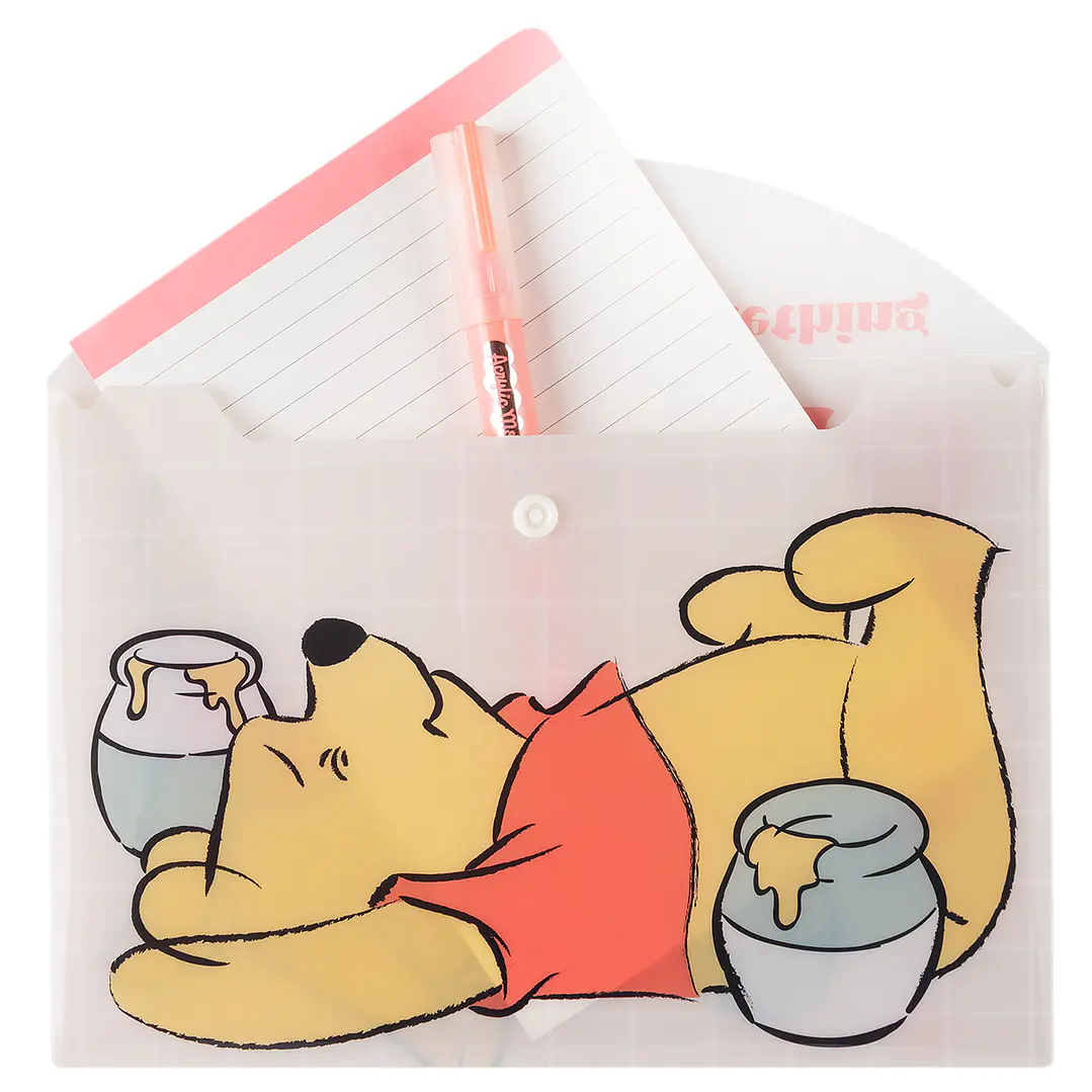 Mooving - Sobre con Botón Tamaño a5 Winnie the Pooh 3
