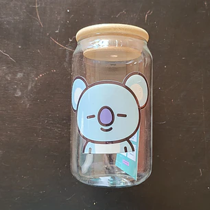 Vaso de Vidrio - K-Pop BTS BT21 - Koya