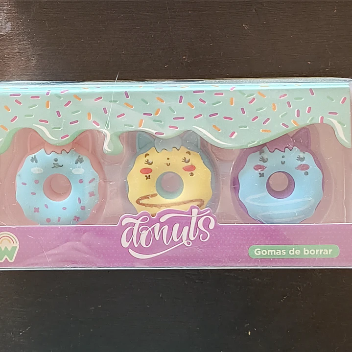 Set de Gomas de Borrar W - Cool Ice Cream 1