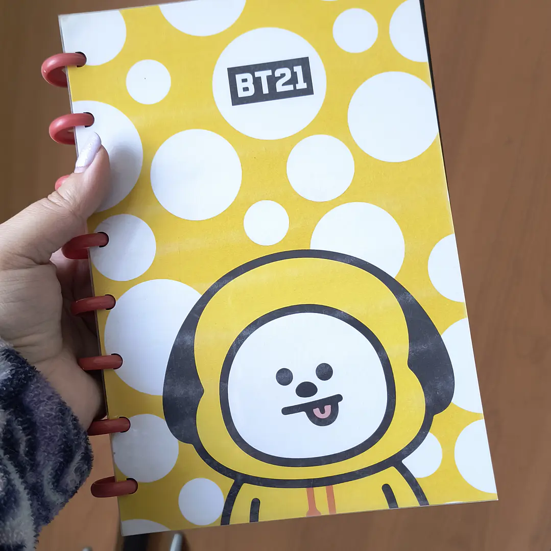 Cuaderno de Discos de BT21 - Chimmy 1