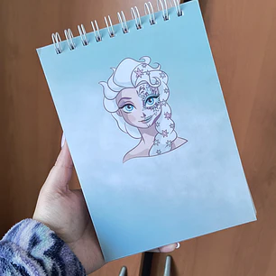 Croquera de Frozen - Elsa