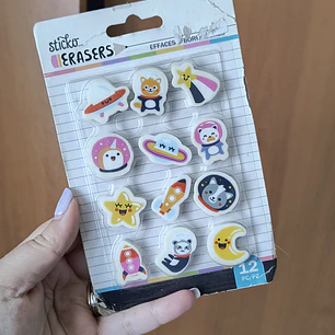 Set de Gomas de Borrar - Espacial