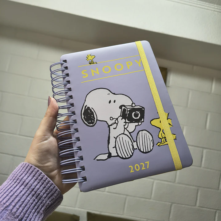 Mooving Agenda Diaria 2027 Snoopy 1