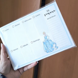 Planificador Semanal - Cenicienta