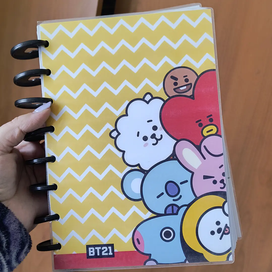Cuaderno de Discos - BT21 1