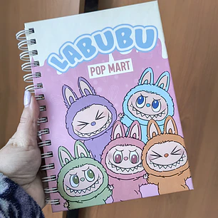 Cuaderno de Anillos - Labubu
