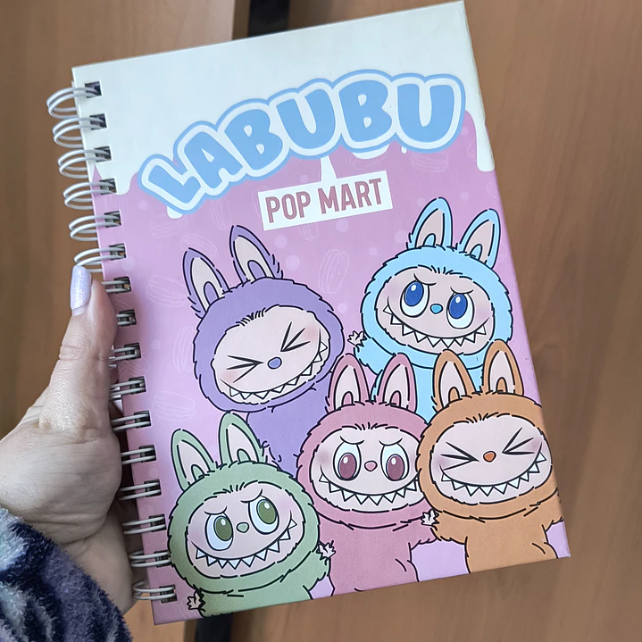 Cuaderno de Anillos - Labubu 1