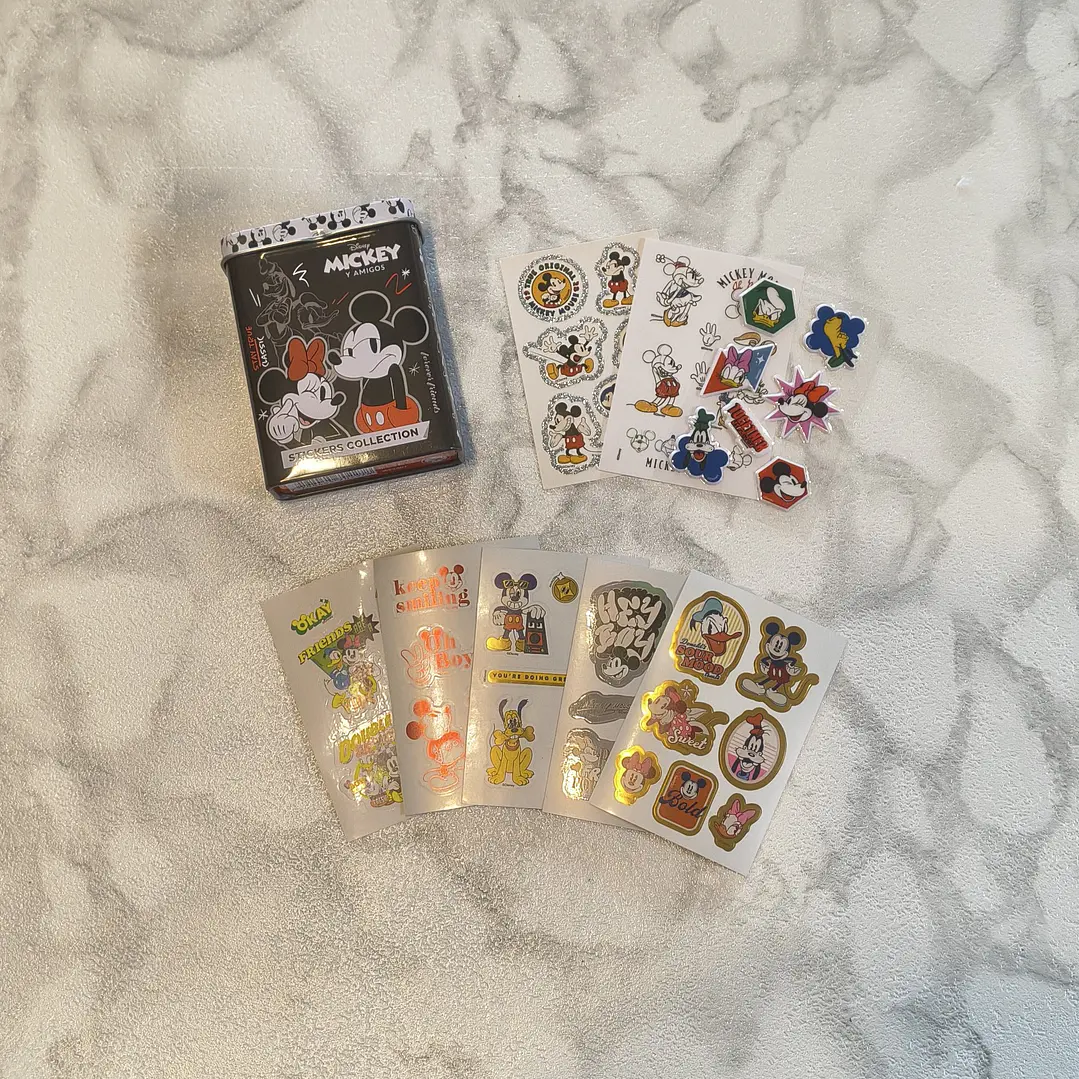 Wero - Lata de Stickers Mickey Mouse & Friends 1